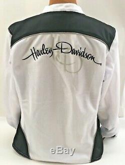 Harley-Davidson Womens XL Mesh Riding Jacket, Callahan Bar & Shield 98092-15VW