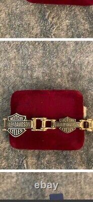 Harley-Davidson bar and shield Men's bracelet