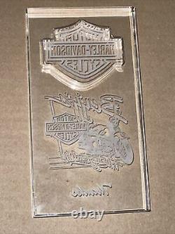 Harley Davidson dealer plaque Very rare bar shield