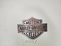 Harley Davidson metal art tribute Bar & Shield wall sign Harley Davidson gift mo