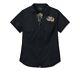 Harley Davison Women's Bar & Shield Zip Front Shirt 96508-24vw
