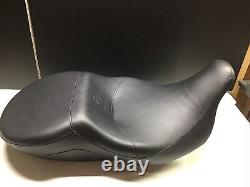 Harley OEM 08-17 Touring 2-Up Wide Seat withBar & Shield Logo