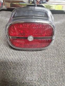 Harley OEM Tail Light Lamp Brake Turn Signal Bar And Shield LED Set