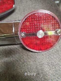 Harley OEM Tail Light Lamp Brake Turn Signal Bar And Shield LED Set