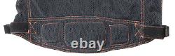 Harley davidson mens jacket M black mesh bar shield riding armor pockets hdmc