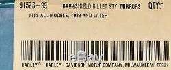 Harley original Bar & Shield Billet Style Spiegel Mirrors Kit