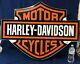 Large Harley Davidson Bar And Shield Lighted Sign