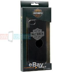 Licensed Harley Davidson Aluminum Bar & Shield Snap Case Coverfor iPhone 5S 5 SE