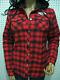 M Nwt Harley-davidson Women's Bar & Shield Flannel Plaid Quilted Shirt Jacket