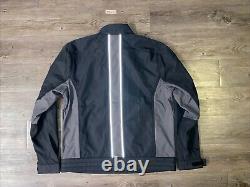 Men's Harley Davidson Bar & Shield Soft Shell Black Woven Jacket Size XL NEW