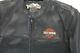 Mens Harley Davidson Leather Jacket 2xl Stock 98112-06vm Black Bar Shield Zip
