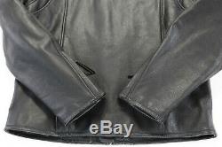 Mens Harley Davidson leather jacket 2XL Stock 98112-06VM black bar shield zip