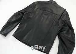 Mens Harley Davidson leather jacket M Stock 98112-06VM black bar shield zip