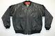 Mens Harley Davidson Jacket Leather Bomber 2xl Xxl Black Embossed Bar Shield