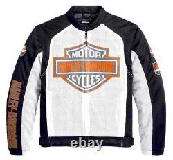 NEW WITH TAG Men's Harley-Davidson Bar & Shield Logo Size 4XL Mesh Jacket 98232