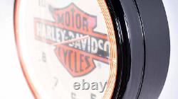 NIB 1991 Harley-Davidson Bar and Shield Neon Clock Very Rare New! 20 Dia. X 5.5