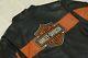 New Harley Davidson Bar And Shield Classic Leather Jacket Heavy Cowhide Large