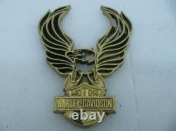 Original Harley Davidson Bar & Shield Eagle Medallion Sportster Shovelhead FXR