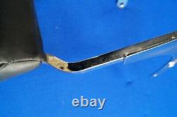 RARE Genuine Harley FXWG King & Queen Sissy Bar Backrest with Bar & Shield 80-86
