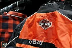 SALE! Harley-Davidson Men's Casual Jacket, Moto Ride Bar & Shield, Black 985