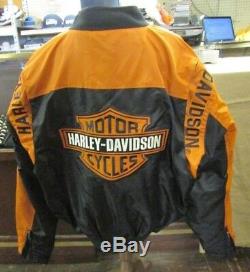 Very Nice Mens HARLEY DAVIDSON JACKET 97068-00V X-LARGE Bar & Shield Logo