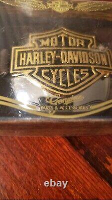 Vintage 1980's NOS Harley-Davidson Bar and Shield medallion gas cap cover