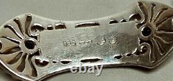 Vintage HARLEY DAVIDSON MOD 925 Sterling Silver Enamel Bar Shield Logo Bracelet