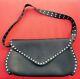 Vintage Harley Davidson Bar & Shield Studded Women's Leather Shoulder Bag/purse