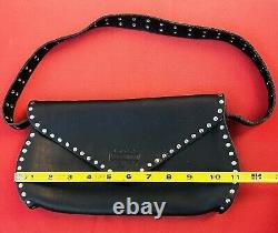 Vintage Harley Davidson Bar & Shield Studded Women's Leather Shoulder Bag/Purse