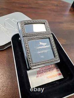 Zippo Lighter HARLEY DAVIDSON MIRRORED BAR & SHIELD HP Chrome 2004 NEW RARE