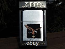 Zippo Lighter Harley Davidson Flying Eagle Bar and Shield Rare 1992