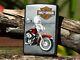 Zippo Lighter Harley Davidson Model Flfb Electra Glide Flh Bar And Shield