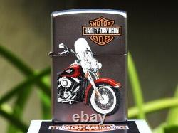 Zippo Lighter Harley Davidson Model FLFB Electra Glide FLH Bar and Shield