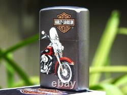 Zippo Lighter Harley Davidson Model FLFB Electra Glide FLH Bar and Shield