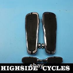 1348 05 Harley-Davidson Softail Crêté Bar & Bouclier Repose-pieds de plancher