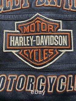 1903 Harley Davidson Limited Ed. Brody Cuir Bar Shield Veste 2xl 97164-07vm