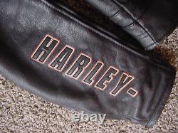 1903 Harley Davidson Limited Ed. Brody Cuir Bar Shield Veste XL 97164-07vm