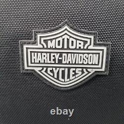 2 des sacs de nuit Harley Davidson Black Bar & Shield pour bagages de moto