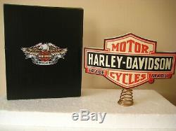 2007 Harley Davidson Bar & Shield Christmas Tree Topper 96876-08v
