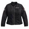 98169-17ew Harley-davidson Femmes Bar & Shield Logo Mesh Jacket New Riding