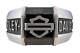 Bague Silhouette Bar & Shield Pour Hommes Harley-davidson Style Collégial