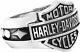 Barre Lourde Et Anneau De Bouclier Harley-davidson En Argent Sterling Hdr0195 Pour Hommes