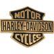 Brass Harley Davidson Bar Shield Logo Biker Moto 80s Vintage Ceinture Boucle