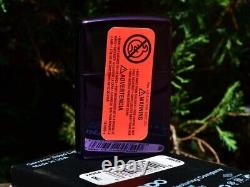 Briquet Zippo Harley Davidson Tribal Bar et Shield Purple Abyss RARE