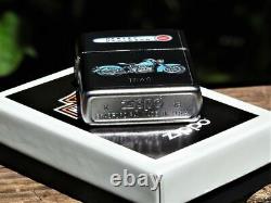 Briquet Zippo européen Harley Davidson 1949 Panhead V-Twin Bar and Shield