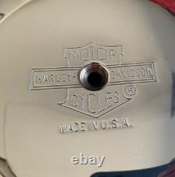 Couverture de filtre à air Harley OEM Bar & Shield ovale en chrome avec logo Nostalgic FLSTS FLSTS