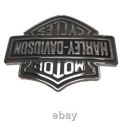 Emblèmes de réservoir de carburant en métal lourd Harley Davidson Genuine Bar & Shield 14100055