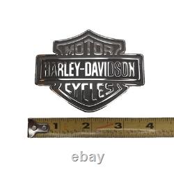 Emblèmes de réservoir de carburant en métal lourd Harley Davidson Genuine Bar & Shield 14100055