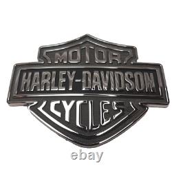 Emblèmes de réservoir de carburant en métal lourd Harley Davidson Genuine Bar & Shield 61400055