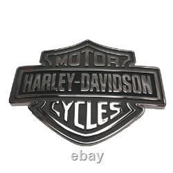 Emblèmes de réservoir de carburant en métal lourd Harley Davidson Genuine Bar & Shield 61400055